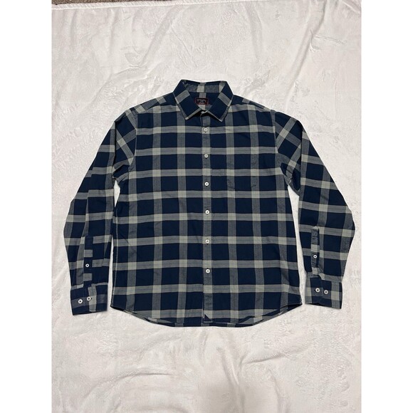 UNTUCKit Other - UNTUCKit Men's L "Vougeot" Long Sleeve Button-Up Shirt Blue Gray